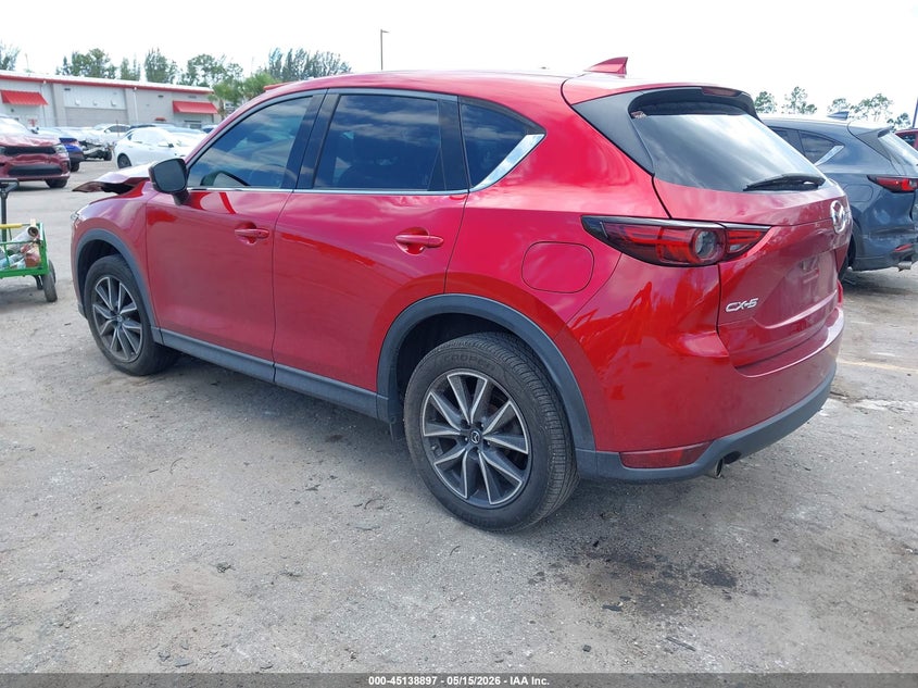 Vin: jm3kfadlxh0225904, lot: 45636526, mazda cx-5 grand select 20173