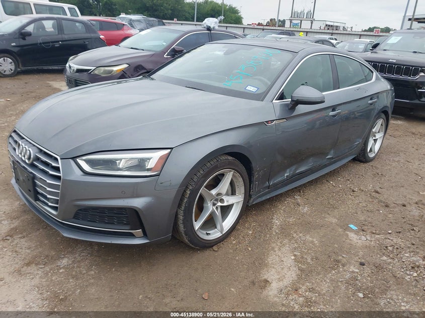 Vin: wauencf54ja133042, lot: 45636529, audi a5 2.0t premium 20182