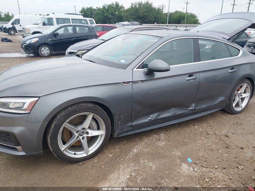 2018 Audi A5 2.0T Premium VIN: WAUENCF54JA133042 Lot: 45138900