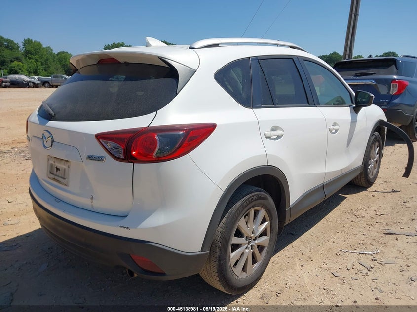 Vin: jm3ke2cyxg0740647, lot: 45636610, mazda cx-5 touring 20164