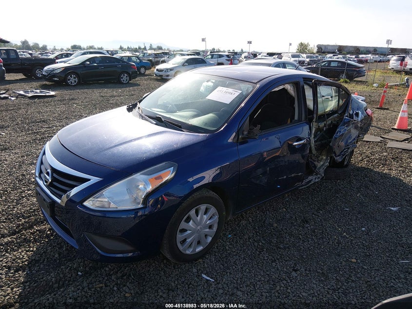 Vin: 3n1cn7ap3jl807431, lot: 45636612, nissan versa 1.6 sv 20182