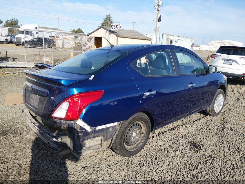 Vin: 3n1cn7ap3jl807431, lot: 45636612, nissan versa 1.6 sv 20184