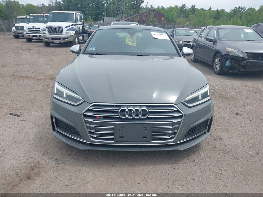 2019 Audi S5 3.0T Premium VIN: WAUB4CF58KA069112 Lot: 45139005