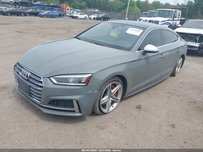 Vin: waub4cf58ka069112, lot: 45636634, audi s5 3.0t premium 20192