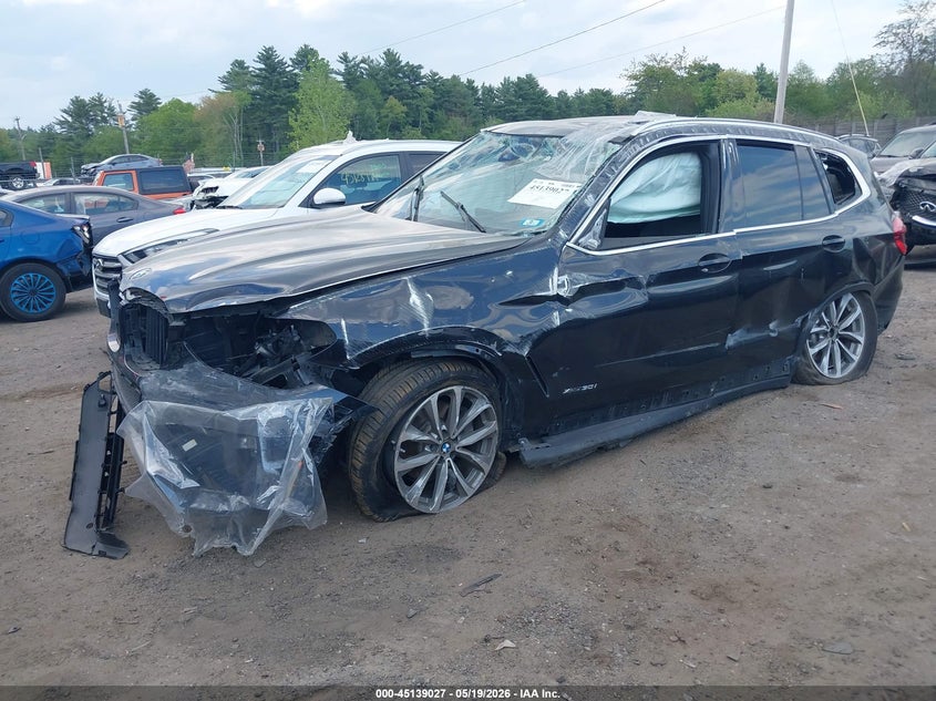 Vin: 5uxtr9c51jld58840, lot: 45636656, bmw x3 xdrive30i 20182