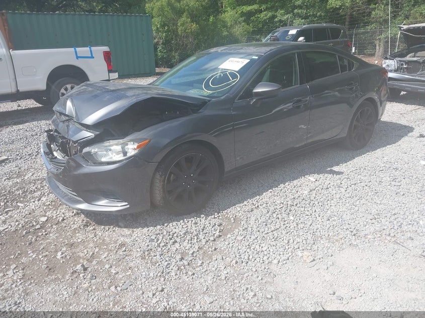 Vin: jm1gj1v58g1476877, lot: 45636700, mazda mazda6 i touring 20162