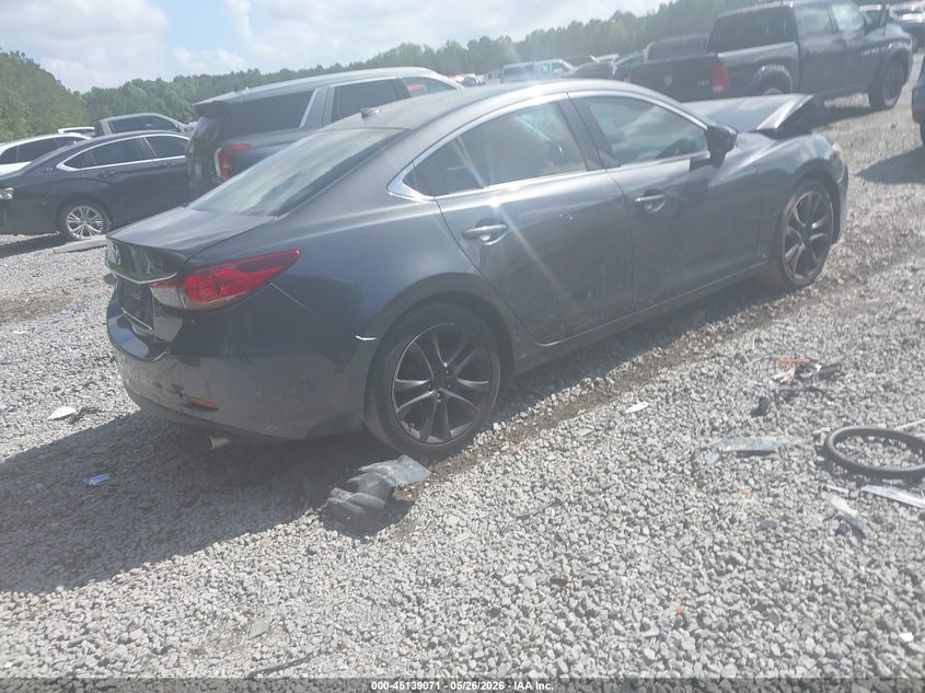 Vin: jm1gj1v58g1476877, lot: 45636700, mazda mazda6 i touring 20164