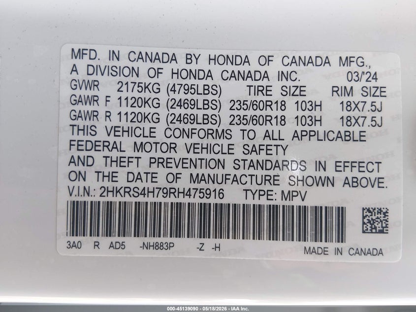 AtlanticExpress - Honda CR-V