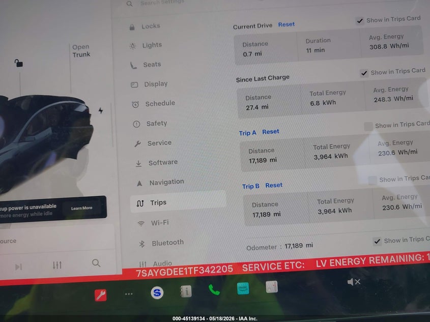 2026 TESLA MODEL Y SPORT UTILITY VEHICLE ELECTRIC