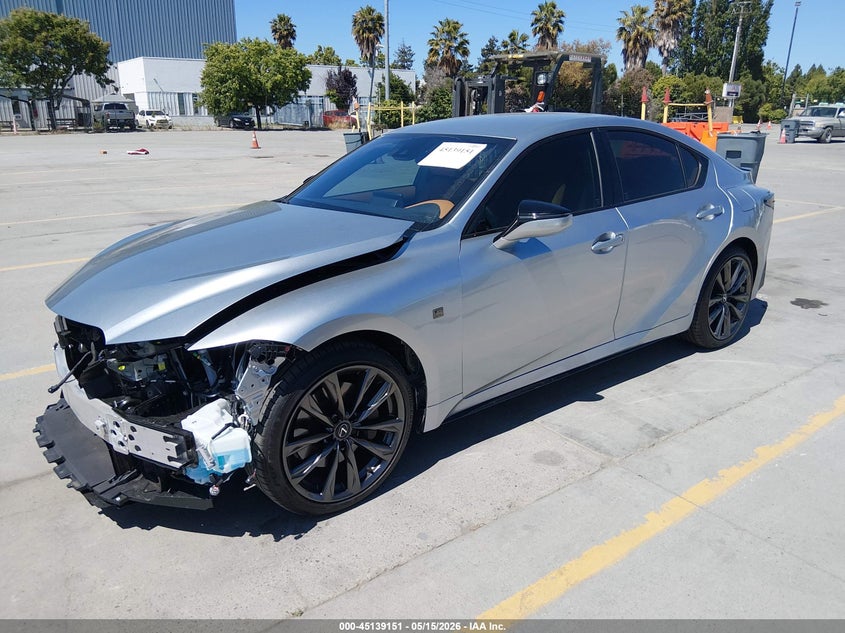 Vin: jthba1d2xs5135756, lot: 45636780, lexus is 300 f sport design 20252