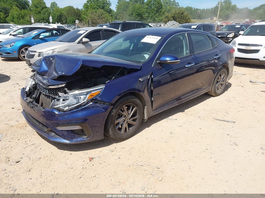 Vin: 5xxgt4l34kg362224, lot: 45636838, kia optima lx 20192