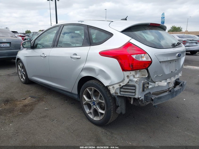 Vin: 1fadp3k21el285123, lot: 45636923, ford focus se 20143