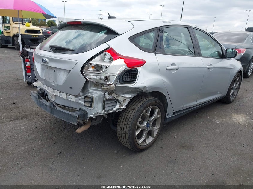 Vin: 1fadp3k21el285123, lot: 45636923, ford focus se 20144