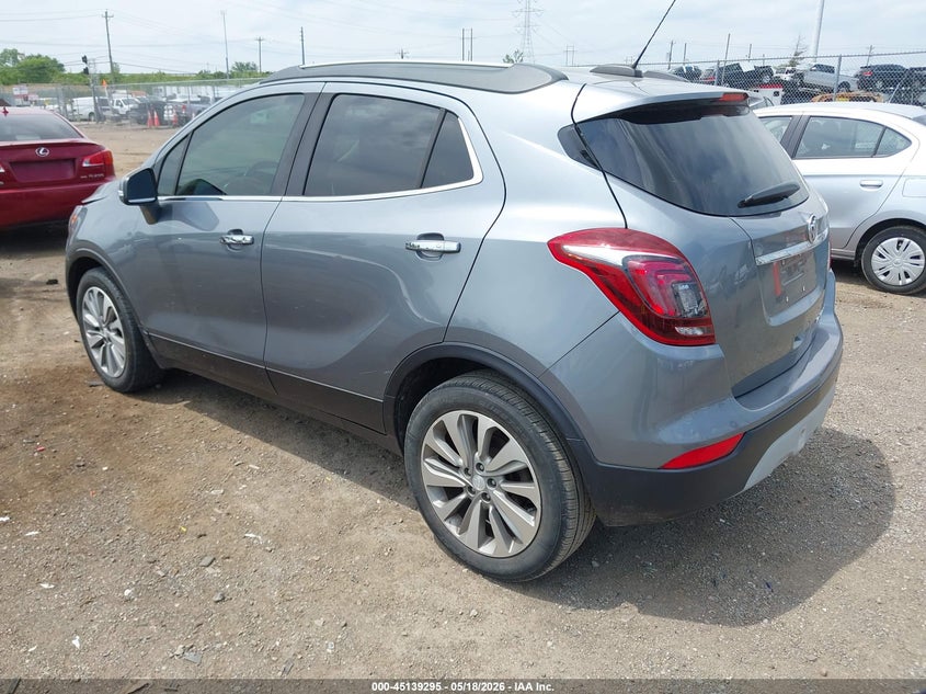 Vin: kl4cjasb3kb781399, lot: 45636925, buick encore fwd preferred 20193