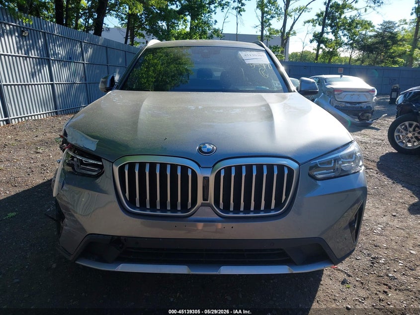 2023 BMW X3 Sdrive30I VIN: 5UX43DP05P9S24486 Lot: 45139305