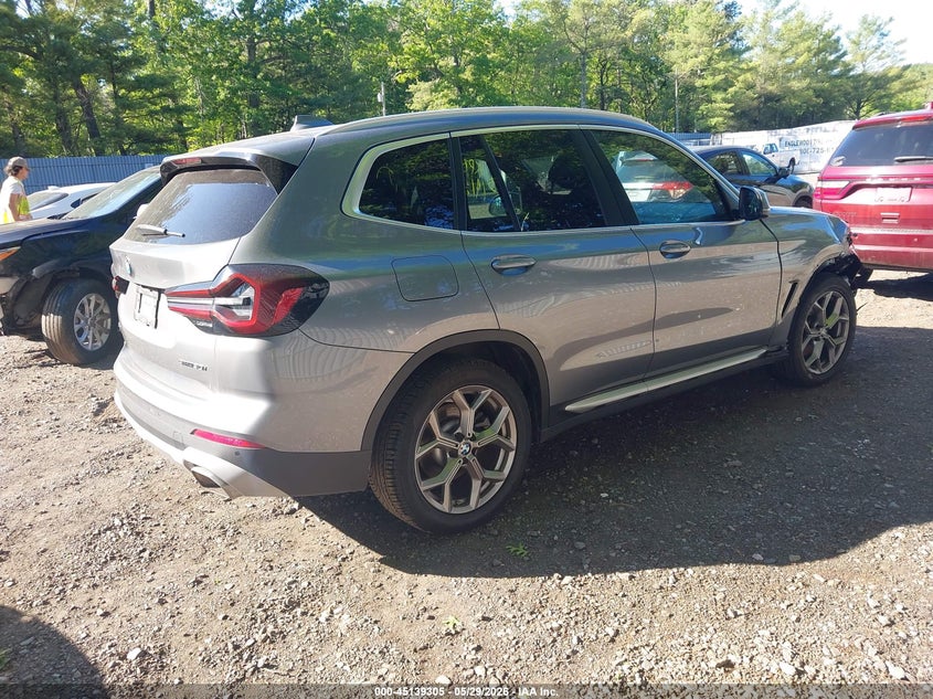 Vin: 5ux43dp05p9s24486, lot: 45636934, bmw x3 sdrive30i 20234
