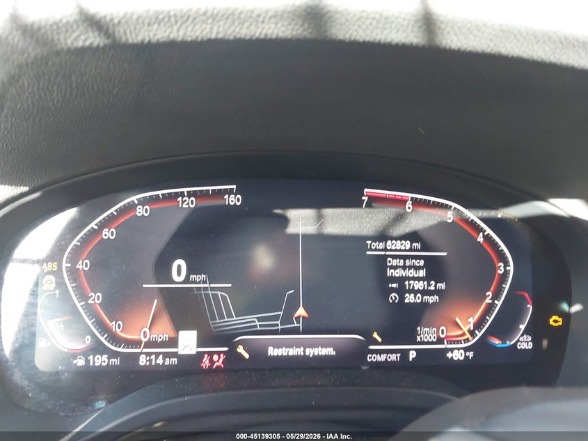 2023 BMW X3 Sdrive30I VIN: 5UX43DP05P9S24486 Lot: 45139305