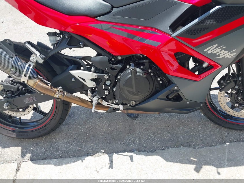 2025 Kawasaki Ex500 VIN: ML5EXGG12SDA71833 Lot: 45139306
