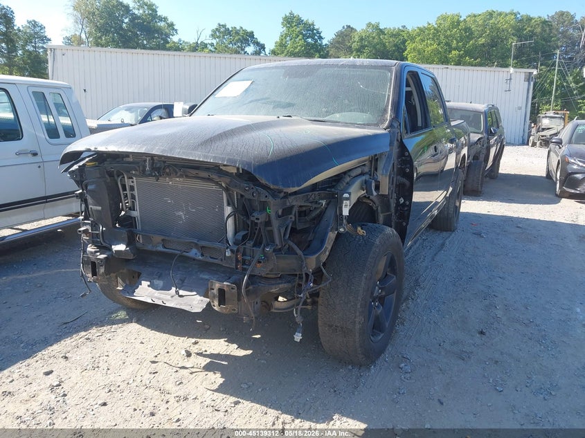 Vin: 1c6rr7lg2js257852, lot: 45636941, ram 1500 big horn  4x4 5'7 box 20182