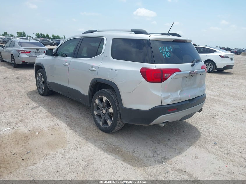 Vin: 1gkknnls7hz325423, lot: 45637002, gmc acadia slt-2 20173