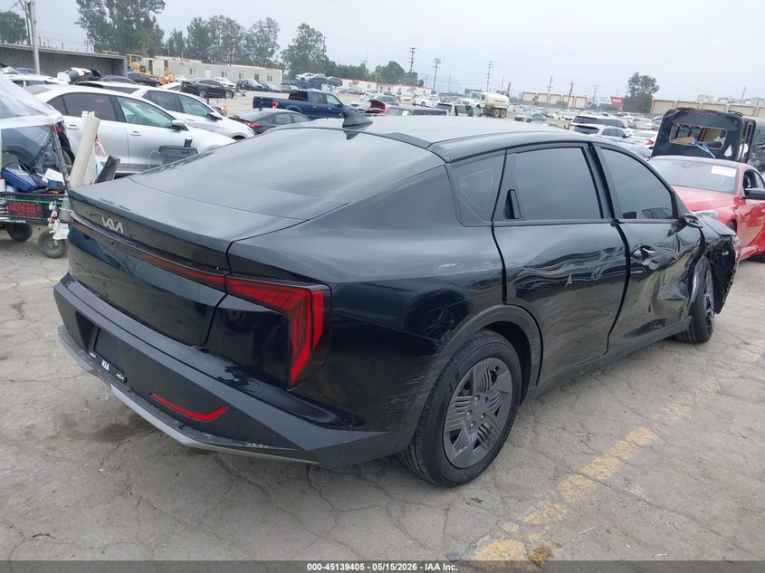 Vin: 3kpft4de1se259301, lot: 45637034, kia k4 lx 20254