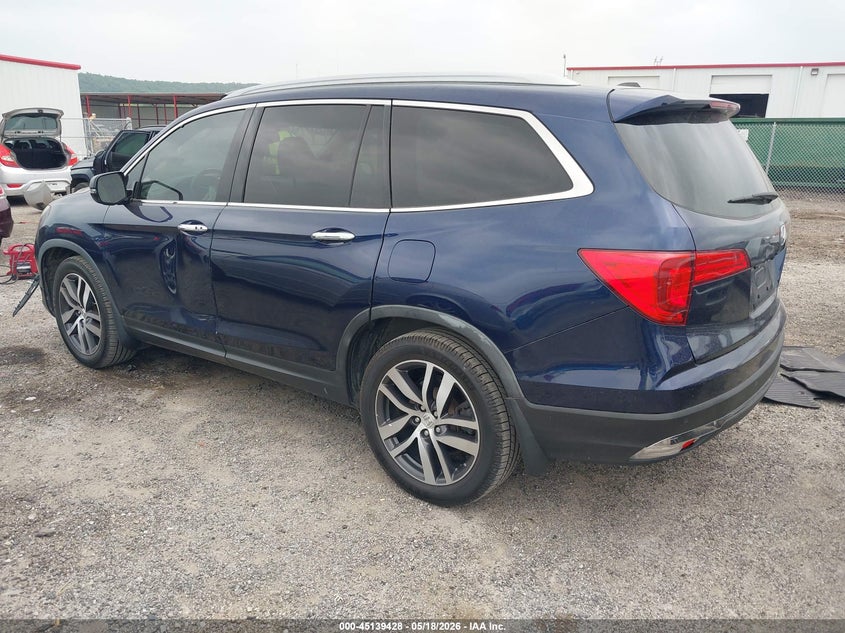 Vin: 5fnyf5h94jb017016, lot: 45637058, honda pilot touring 20183