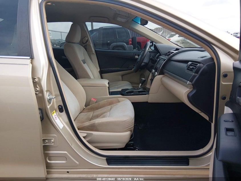 2012 TOYOTA CAMRY SEDAN 2.5L I-4 DOHC, VVT, 178HP