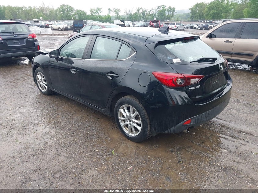 Vin: jm1bm1l71e1104512, lot: 45637095, mazda mazda3 i touring 20143