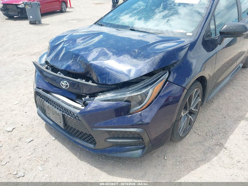VIN 5YFT4MCE9MP075064 2021 TOYOTA COROLLA XSE