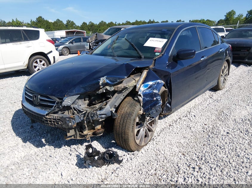 2014 Honda Accord Sport 1HGCR2F57EA308996 photo 1