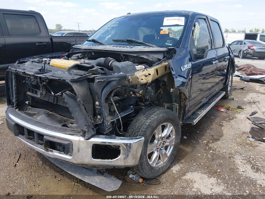 Vin: 1ftew1cp9gkf95688, lot: 45637136, ford f-150 xlt 20162