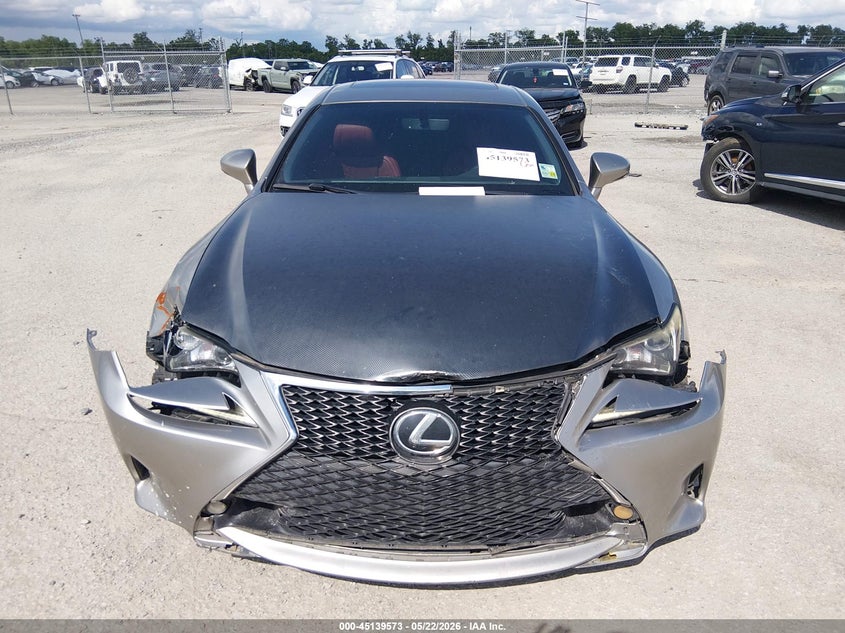 2015 Lexus Rc 350 VIN: JTHHE5BC1F5009938 Lot: 45139573