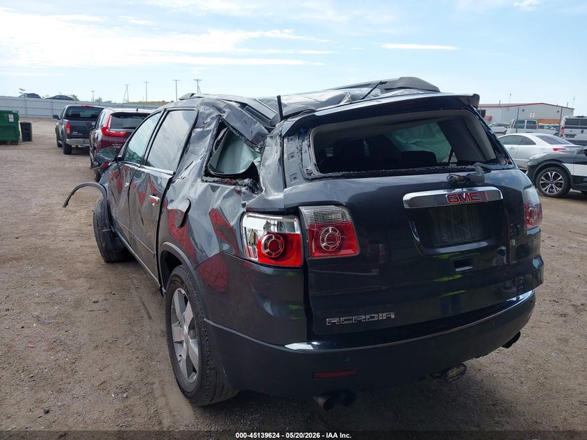 2012 GMC ACADIA SPORT UTILITY VEHICLE 3.6L V-6 DI, DOHC, VVT, 288HP