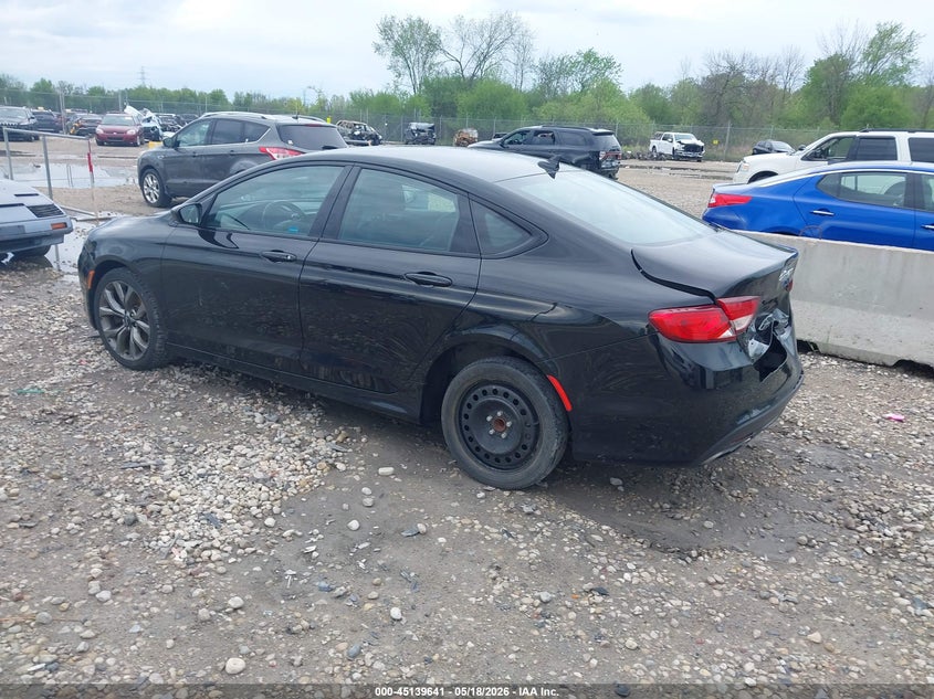 Vin: 1c3cccbb5gn192327, lot: 45637270, chrysler 200 s 20163