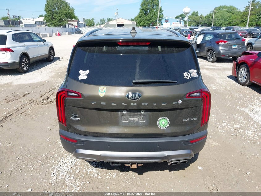 2021 Kia Telluride Ex VIN: 5XYP3DHC4MG113333 Lot: 45139713