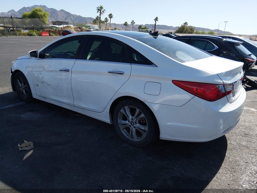 2012 Hyundai Sonata 2.4 Limited White Lot 111045139715 Vin 5NPEC4ACXCH331849