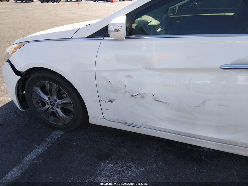 2012 Hyundai Sonata 2.4 Limited White Lot 111045139715 Vin 5NPEC4ACXCH331849