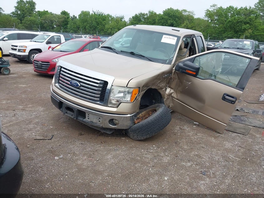 Vin: 1ftex1cm1cfa36917, lot: 45637355, ford f-150 xlt 20122