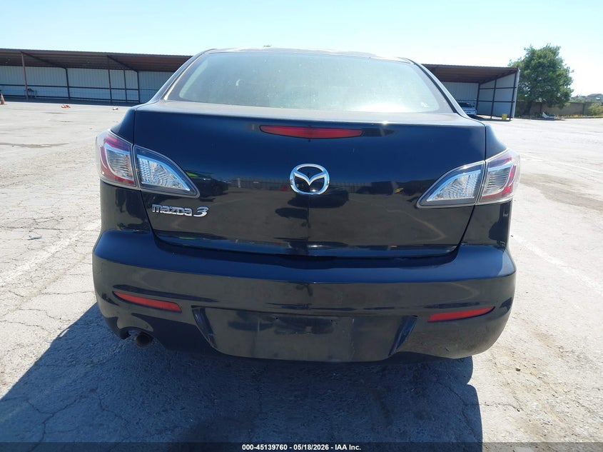 2012 Mazda 3 2.0 I Sport black Lot 111045139760 Vin JM1BL1UFXC1542502