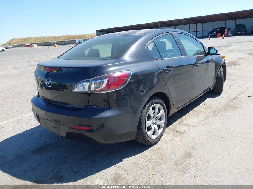 Vin: jm1bl1ufxc1542502, lot: 45637389, mazda mazda3 i sport 20124