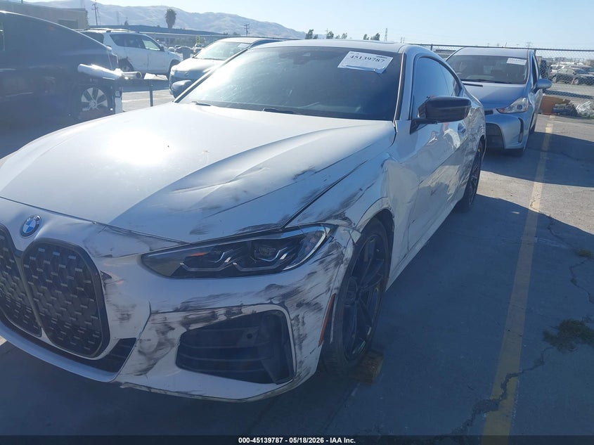 2021 BMW M440I xDrive VIN: WBA13AR03MCF96648 Lot: 45139787