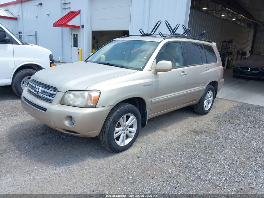 JTEEW21A170039841 2007 Toyota Highlander Hybrid Limited V6 photo 1