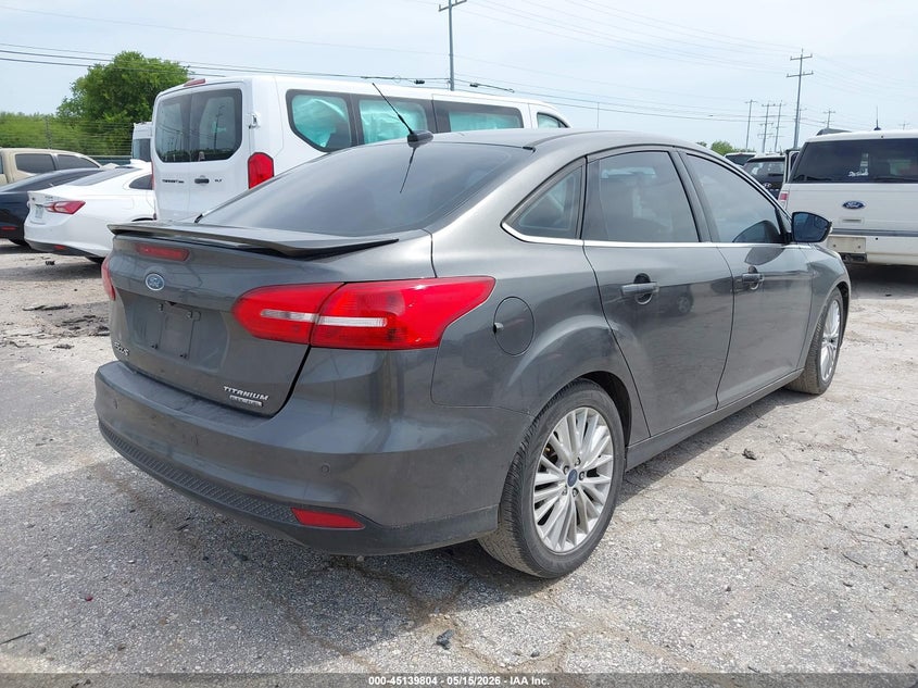 Vin: 1fadp3j21fl255199, lot: 45637433, ford focus titanium 20154