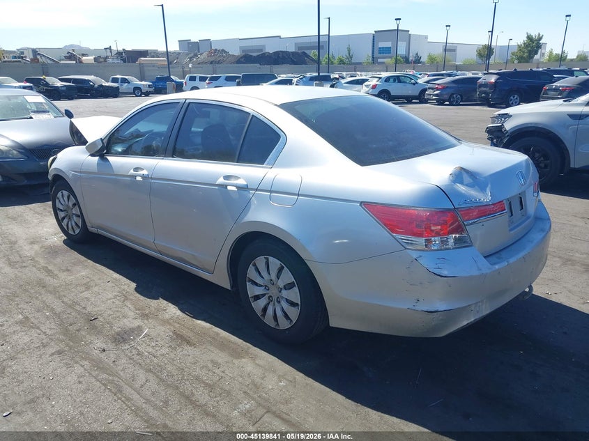 2011 HONDA ACCORD SEDAN 2.4L I-4 DOHC, VVT, 177HP