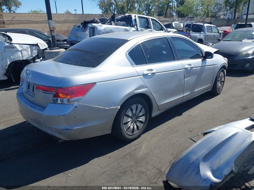 2011 HONDA ACCORD SEDAN 2.4L I-4 DOHC, VVT, 177HP