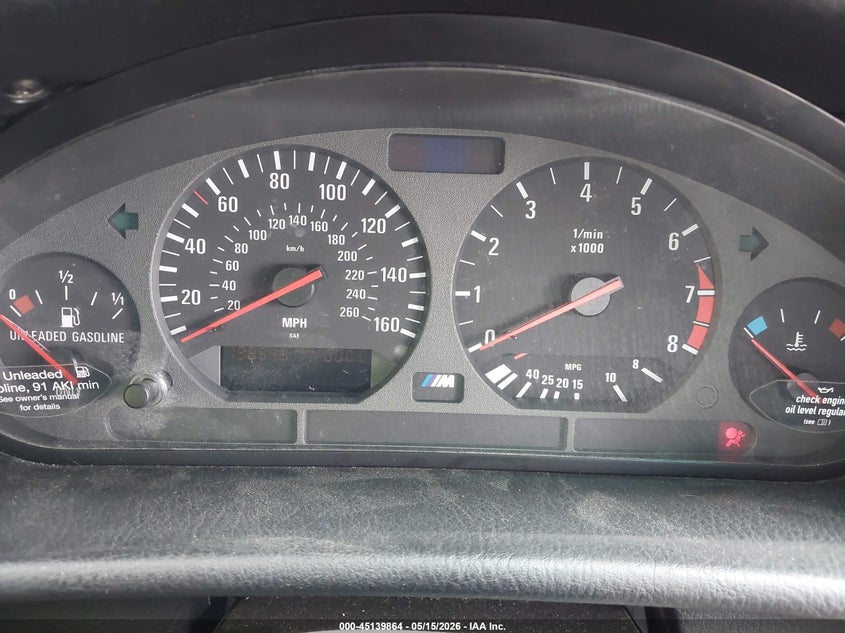 1998 BMW M3 VIN: WBSBG9324WEY77794 Lot: 45139864