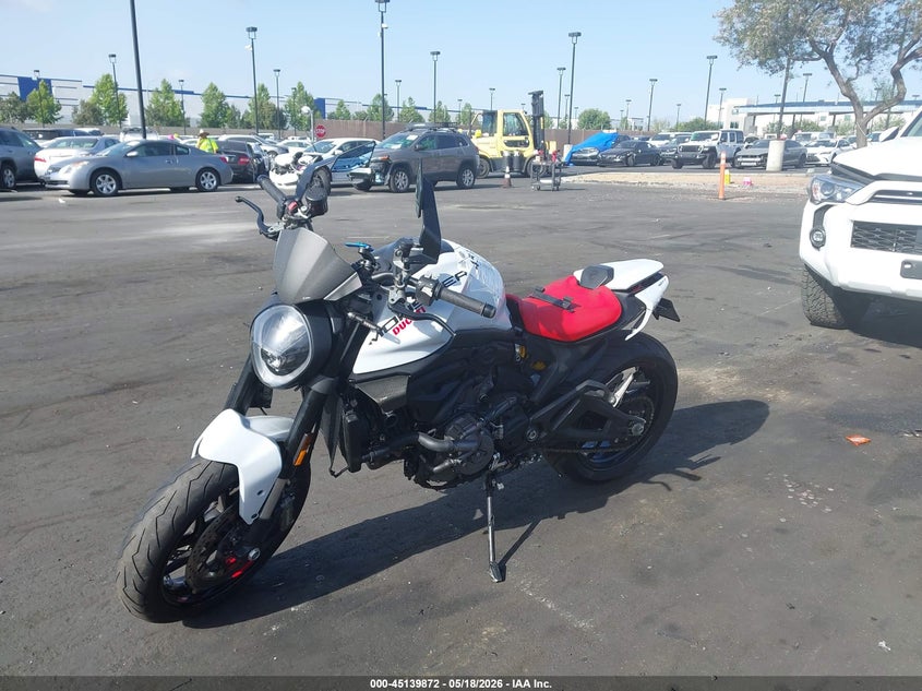 2025 Ducati Monster VIN: ZDMMAMDT4SB009757 Lot: 45139872