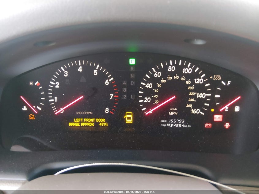 2003 Lexus Ls 430 VIN: JTHBN30F230096748 Lot: 45139905