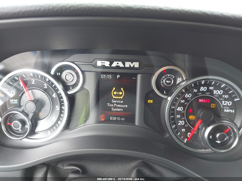2019 RAM 1500 TRUCK 5.7L V-8 VVT, 395HP