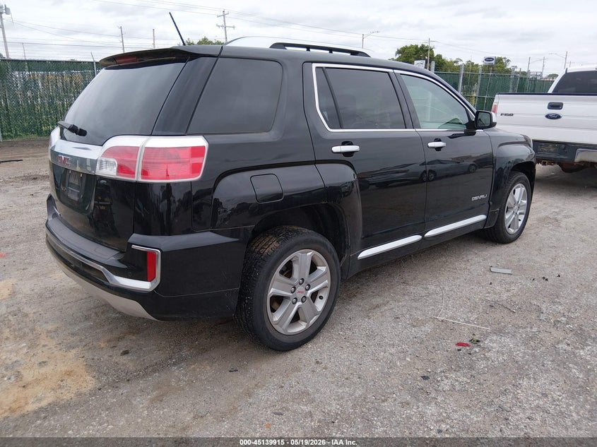 Vin: 2gkalrek2h6291263, lot: 45637544, gmc terrain denali 20174